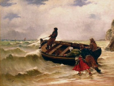 Lot 2035 - Georges Jean Marie Haquette French, 1854-1906...