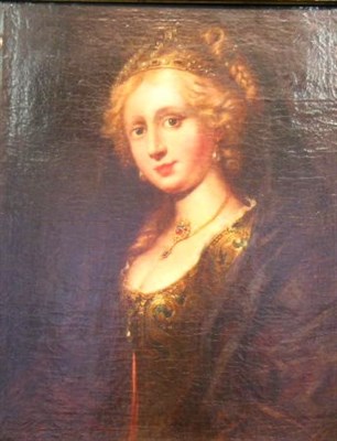 Lot 2020 - Manner of Peter Paul Rubens PORTRAIT OF HELEN...