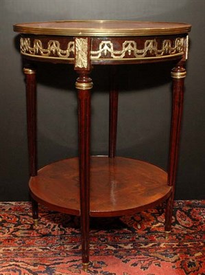 Lot 2360 - Louis XVI Style Gilt-Metal Mounted Marquetry...