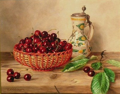 Lot 2046 - Oswald Eichinger German, b.1915 STILL LIFE...