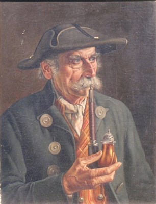 Lot 2025 - Franz Xavier Wolfle German, 1887-1972 OLD MAN...
