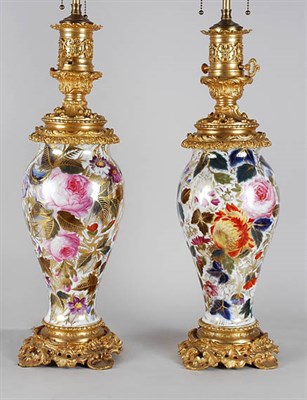 Lot 2583 - Pair of Louis XV Style Gilt-Metal Mounted...