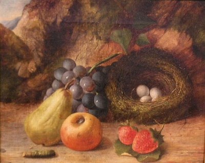Lot 2014 - Oliver Clare British, 1853-1927 STILL LIFE...