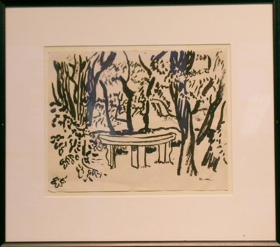 Lot 2054 - Albert Marquet French, 1875-1947 GARDEN...