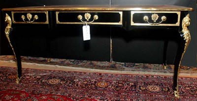 Lot 2672 - Louis XV Style Gilt-Metal Mounted Ebonized...