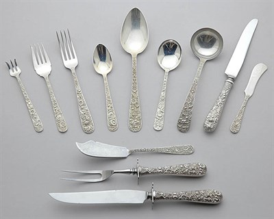 Lot 2257 - S. Kirk & Son Sterling Silver Flatware Service...