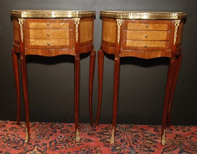 Lot 2595 - Pair of Louis XVI Style Gilt-Metal Mounted...