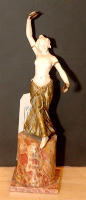 Lot 2205 - Gilt-Bronze and Ivory Figure After a model by...