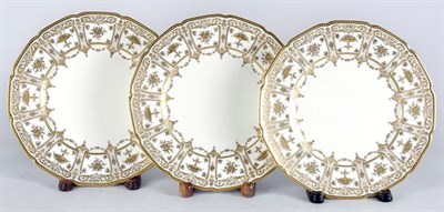 Lot 2174 - Twelve Royal Doulton Gilt Decorated Porcelain...