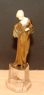 Lot 2207 - Gilt-Bronze and Ivory Figure After a model by...