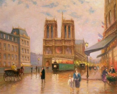 Lot 2075 - Luciano Rampaso Italian, b.1936 NOTRE DAME,...