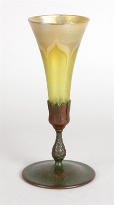 Lot 2681 - Tiffany Studios Patinated-Bronze and...