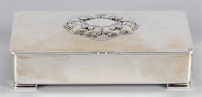 Lot 2271 - Georg Jensen Sterling Silver Box Of...