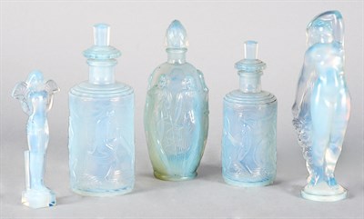 Lot 2667 - Miscellaneous Group of Five Sabino Opalescent...