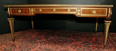 Lot 2743 - Louis XVI Style Gilt-Bronze Mounted Parquetry...