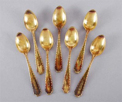 Lot 2245 - Set of Twelve Tiffany & Co. Gilt Silver...