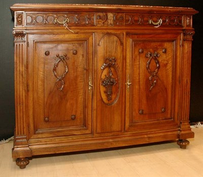 Lot 2459 - Louis XVI Style Carved Mahogany Server The...