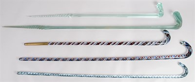 Lot 2709 - Group of Eleven Art Glass Cane Whimsies or...