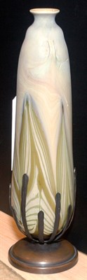 Lot 2720 - Tiffany Iridescent Favrile Glass Vase and...