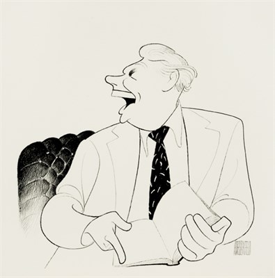 Lot 324 - Al Hirschfeld ANDY GRIFFITH AS MATLOCK Ink on...
