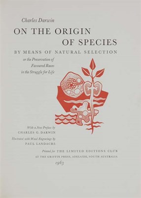 Lot 4088 - [LIMITED EDITIONS CLUB] DARWIN, CHARLES The...