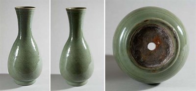 Lot 2235 - Chinese Longquan Celadon Vase 16th Century Of...