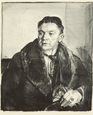 Lot 249 - George Bellows PORTRAIT OF ROBERT AITKEN,...