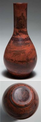 Lot 2240 - Chinese Glass Vase 19th Century Of pear form,...