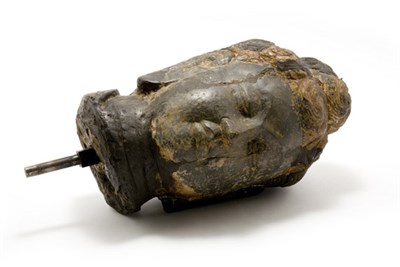 Lot 2294 - Chinese Stone Head of Buddha Tang Dynasty...