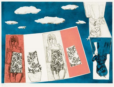 Lot 429 - Larry Rivers FOR THE PLEASURE OF FASHION...
