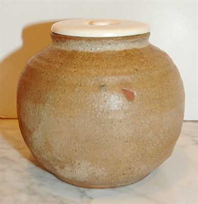 Lot 2326 - Japanese Karatsu Tea Caddy 19th Century Height...