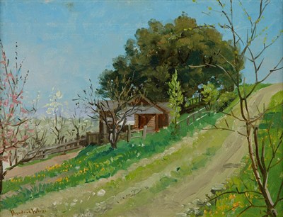 Lot 2281 - Theodore Wores American, 1859-1939 Santa Clara...