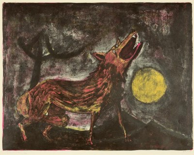 Lot 447 - Rufino Tamayo COYOTE (PEREDA 34) Color...
