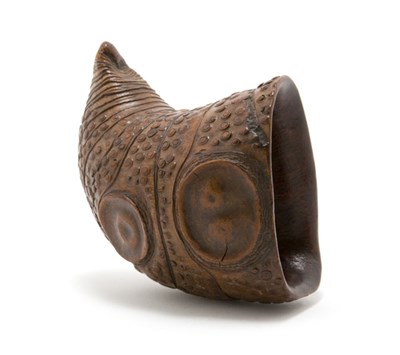 Lot 2282 - Chinese Bamboo Root Libation Cup 18th/19th...