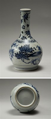 Lot 2305 - Japanese Arita Blue and White Glazed Porcelain...