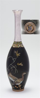 Lot 2333 - Japanese Cloisonne Vase Late 19th century Of...