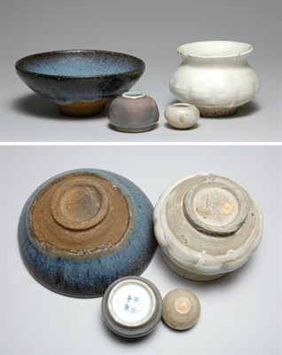 Lot 2208 - Group of Four Chinese and Japanese Ceramic...