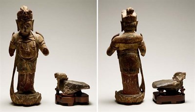 Lot 2220 - Chinese Lingbi Scholar's Rock Of horizontal...