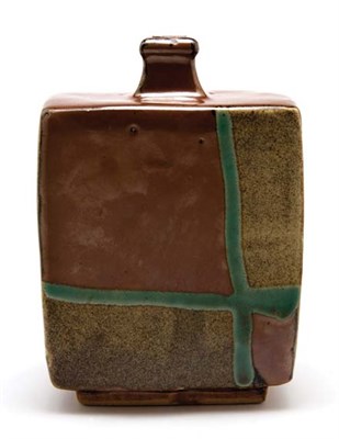 Lot 2329 - Japanese Hamada Pottery Vase 20th Century Of...