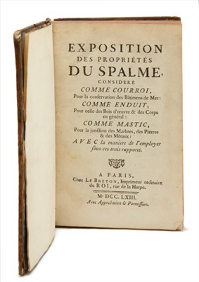 Lot 153 - [MAILLE, JEAN] Exposition des proprietes du...