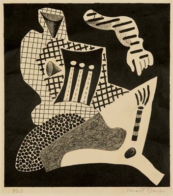Lot 284 - Stuart Davis COMPOSITION (COLE/MYERS 18)...