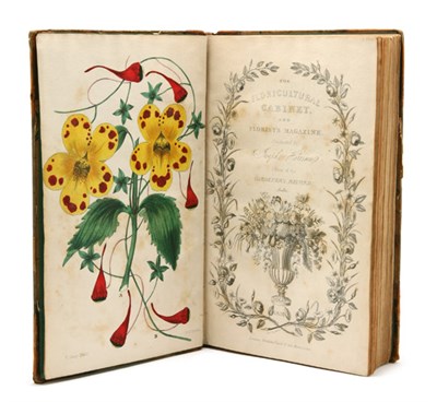 Lot 125 - HARRISON, JOSEPH The floricultural cabinet and...