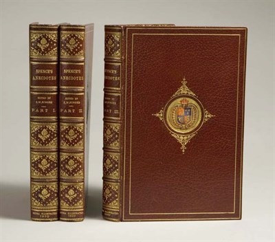 Lot 171 - SPENCE, REV. JOSEPH Anecdotes, observations,...