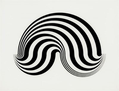 Lot 427 - Bridget Riley FRAGMENT 5 (S. 5E) Screenprint...