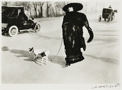 Lot 226 - LARTIGUE, J[ACQUES]-H[ENRI] Anna La Pradvina,...