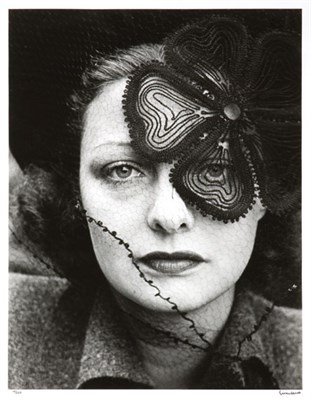 Lot 207 - EISENSTAEDT, ALFRED Lily Dache hat and veil....