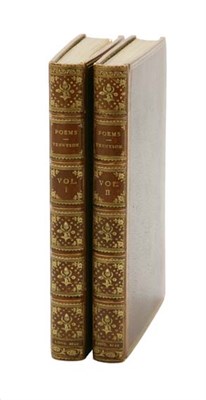 Lot 176 - TENNYSON, ALFRED Poems. London: Edward Moxon,...