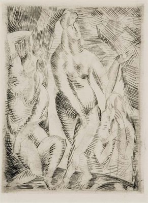 Lot 285 - Andre Derain LA BAIGNADE Etching and drypoint,...