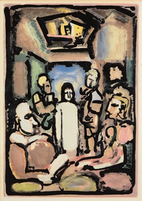 Lot 435 - Georges Rouault CHRIST ET LES EXEGETES (C./R....