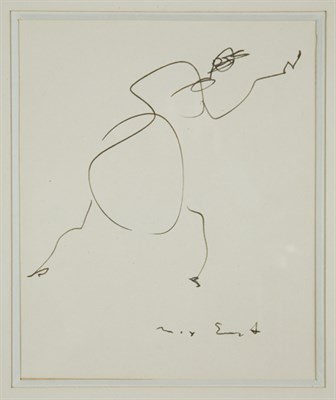 Lot 2138 - Max Ernst German/American, 1891-1976 Untitled...